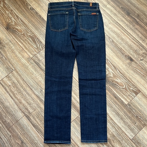 7 for all mankind The Slim Cigarette Jeans Size 27 - Picture 9 of 14